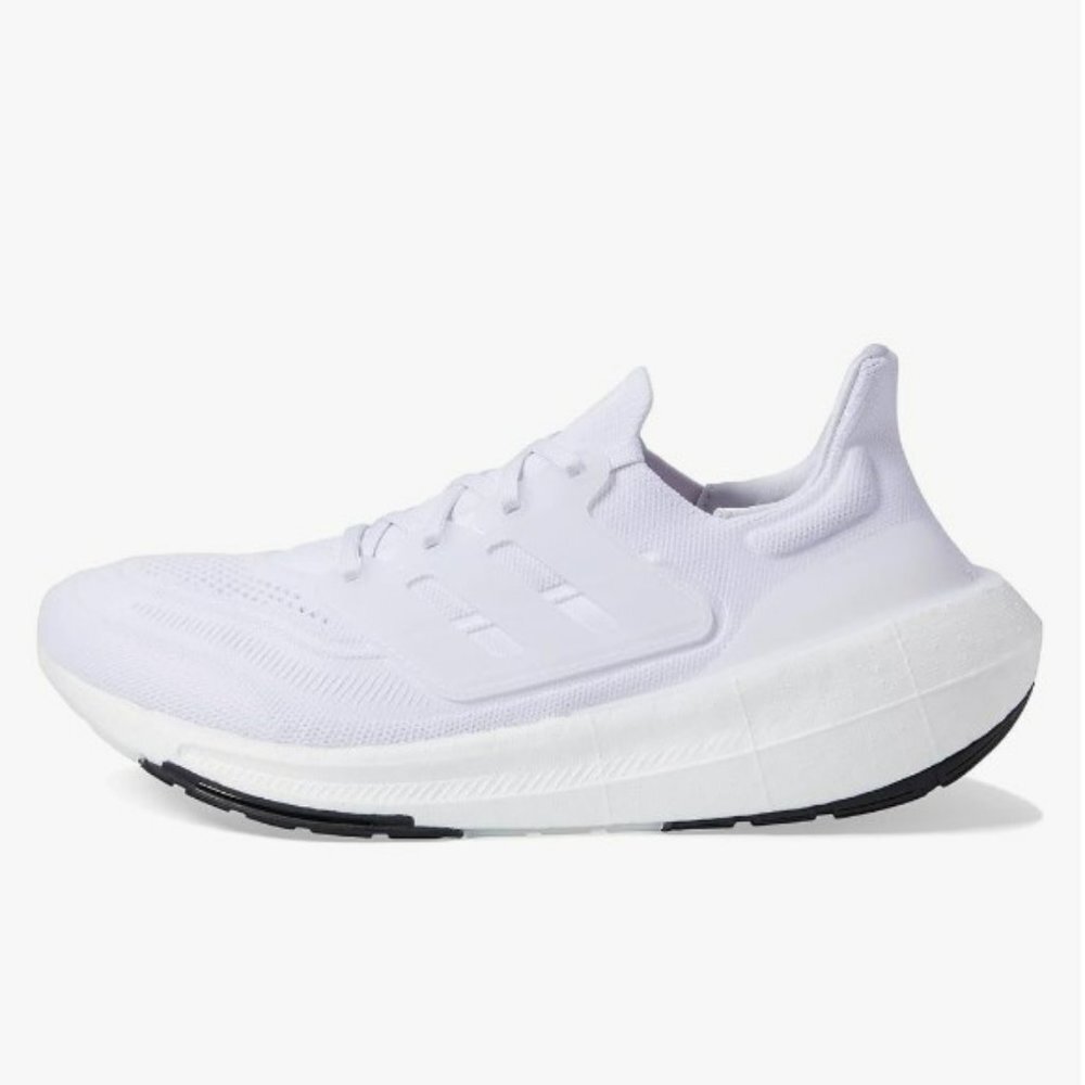 Adidas Ultraboost Light Men's Women's Unisex White Running‎ Shoes Size 9 -NEW